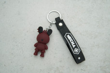 Брелок Безликий Заєць бордовий Mecha
