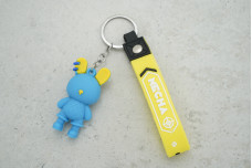 Брелок Безликий Заєць блакитний Mecha