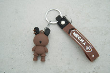 Брелок Безликий Заєць коричневий Mecha