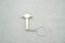 Брелок Молот плоска ручка металеві