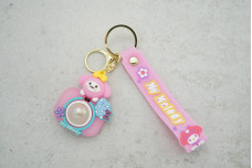 Брелок Фотоапарат рожевий світиться