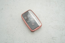 Чохол Land Rover рожевий прозорий поліуретан