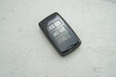 Чохол Land Rover чорний прозорий поліуретан