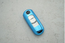 Чохол Mazda синій прозорий поліуретан