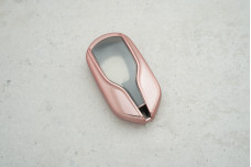 Чохол Maserati рожевий прозорий поліуретан