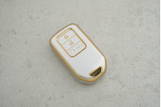 Чохол Honda сірий-золото поліуретан