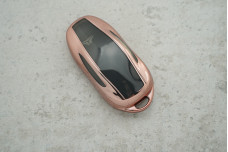 Чохол Tesla рожевий поліуретан (тип 2)