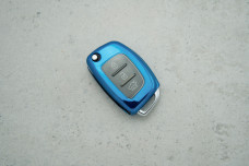 Чохол Hyundai синій поліуретан