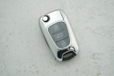 Чохол Hyundai сріблий прозорий поліуретан