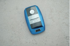 Чохол KIA синій прозорий поліуретан