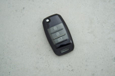 Чохол KIA прозорий чорний поліуретан