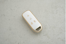 Чохол Honda сірий-золото поліуретан