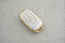 Чохол Honda сірий-золото поліуретан