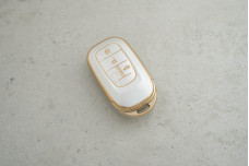 Чохол Honda сірий-золото поліуретан