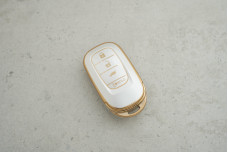 Чохол Honda сірий-золото поліуретан