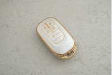 Чохол Honda сірий-золото поліуретан