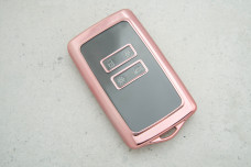 Чохол Renault рожевий прозорий поліуретан