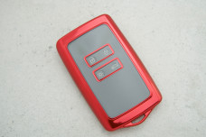 Чохол Renault червоний прозорий поліуретан