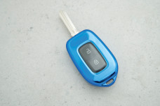 Чохол Renault синій прозорий поліуретан