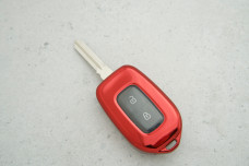 Чохол Renault червоний прозорий поліуретан