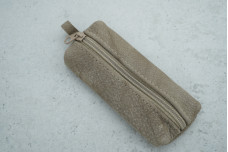 Ключниця Vika шкіра темний бежевий