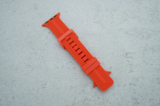 Ремінець Apple Watch 38 / 40 Orange Red червоний силікон 