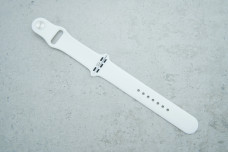 Ремінець Apple Watch 38 / 40 силікон Білий