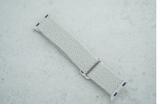 Ремінець Apple Watch 38 / 40 плетений тканинний Light Grey