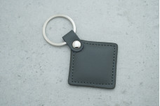 Заготовка домофона Zero Mifare ромб сірий шкіра