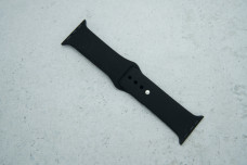 Ремінець Apple Watch 38 / 40 силікон Чорний L