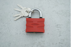 Замок навісний Авантек 40 мм T40 червоний