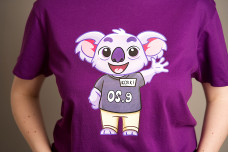 Футболка Коккі фіолетова M