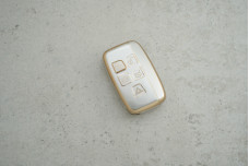 Чохол Land Rover сірий-золото поліуретан