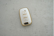 Чохол Hyundai сірий-золото поліуретан