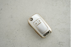 Чохол Chevrolet сірий-золото поліуретан