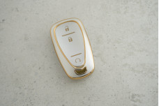 Чохол Chevrolet сірий-золото поліуретан