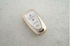 Чохол Chevrolet сірий-золото поліуретан