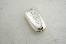 Чохол Chevrolet сірий-золото поліуретан