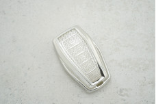 Чохол Geely сріблий diamonds поліуретан