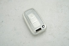 Чохол Hyundai срібний diamonds поліуретан