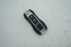 Корпус пульта Porsche 3+1 кнопки (без леза, з логотипом)