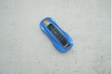 Чохол Porsche синій прозорий поліуретан