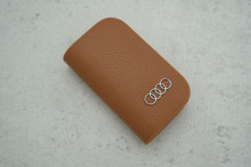 Ключниця-чохол Audi коричневий шкіра 