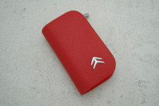 Ключниця-чохол Citroen червоний шкіра