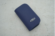 Ключниця-чохол Ford синій шкіра