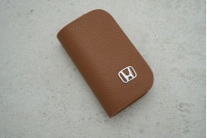 Ключниця-чохол Honda коричневий шкіра