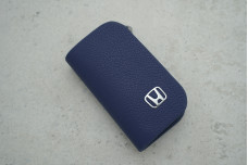 Ключниця-чохол Honda синій шкіра