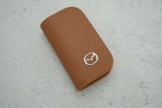 Ключниця-чохол Mazda коричневий шкіра