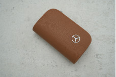 Ключниця-чохол Mercedes коричневий шкіра