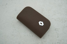 Ключниця-чохол Renault темно коричневий шкіра